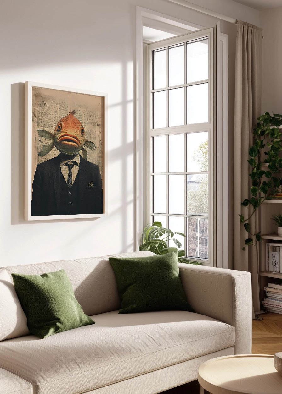 Cuadro ​El hombre pez