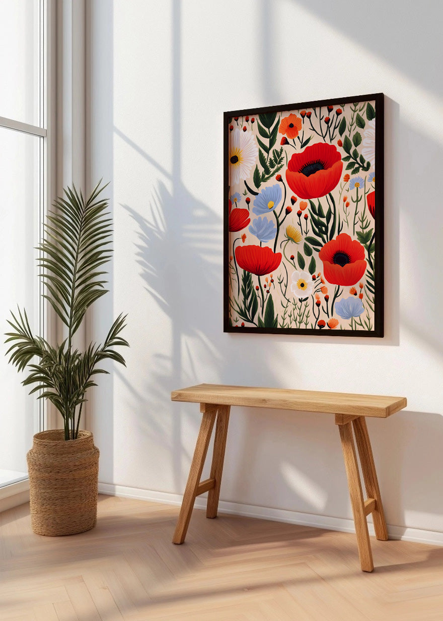 Cuadro ​Cuadro de flores modernos