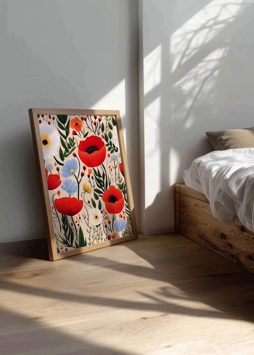 Cuadro ​Cuadro de flores modernos