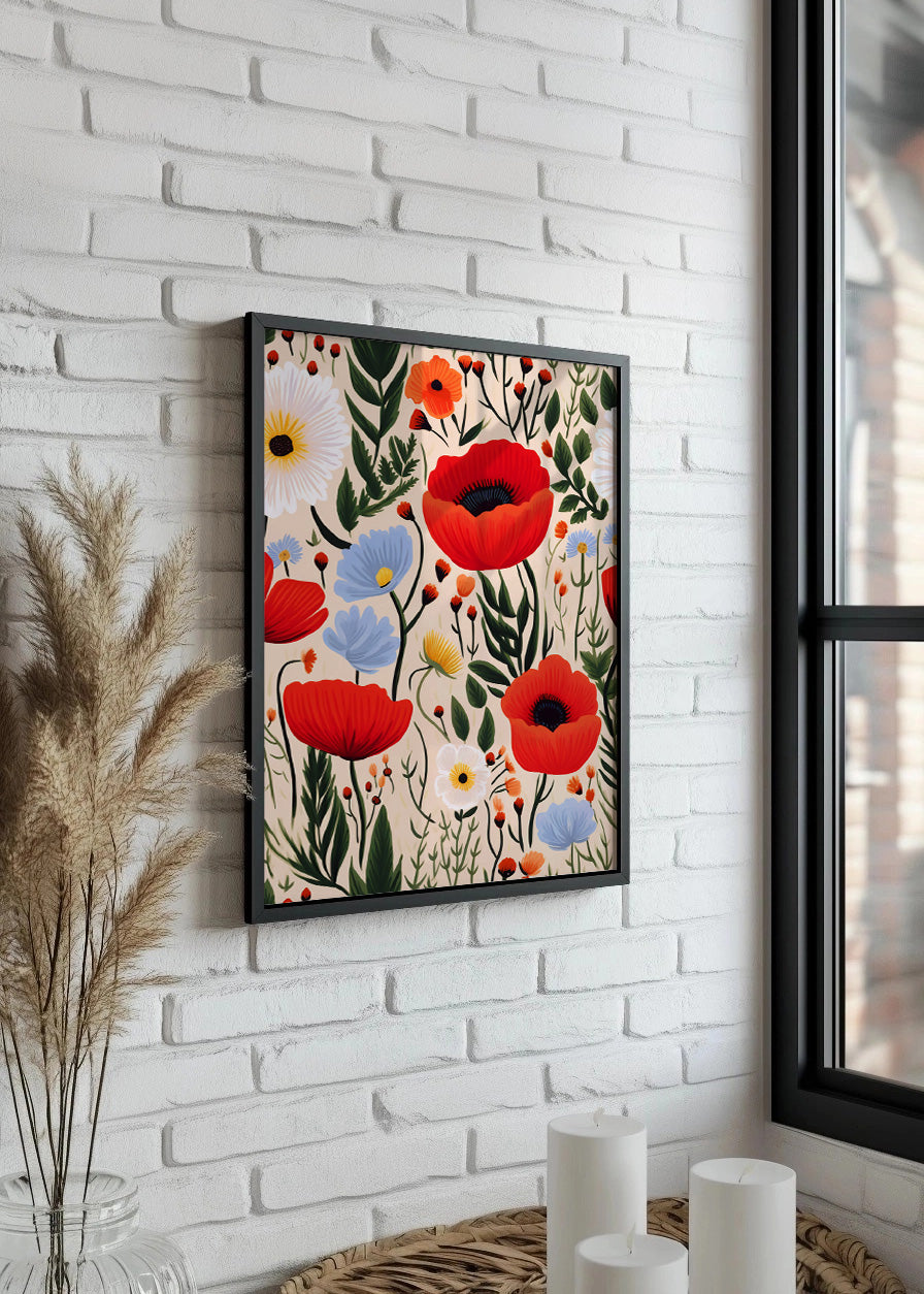 Cuadro ​Cuadro de flores modernos