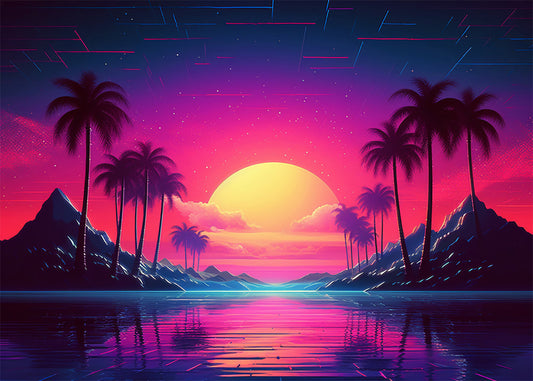 Cuadro ​Vaporwave feeling