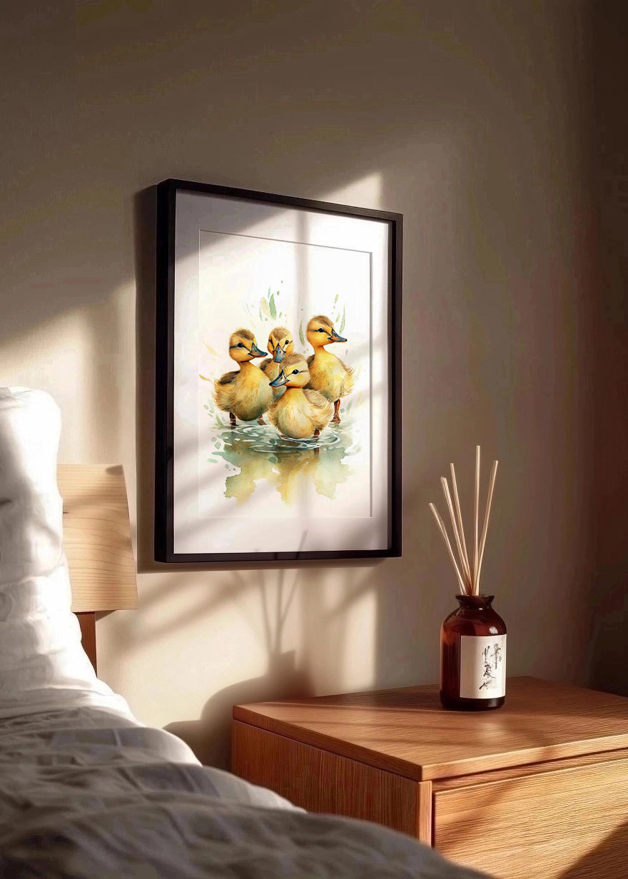 Cuadro ​Familia de patitos