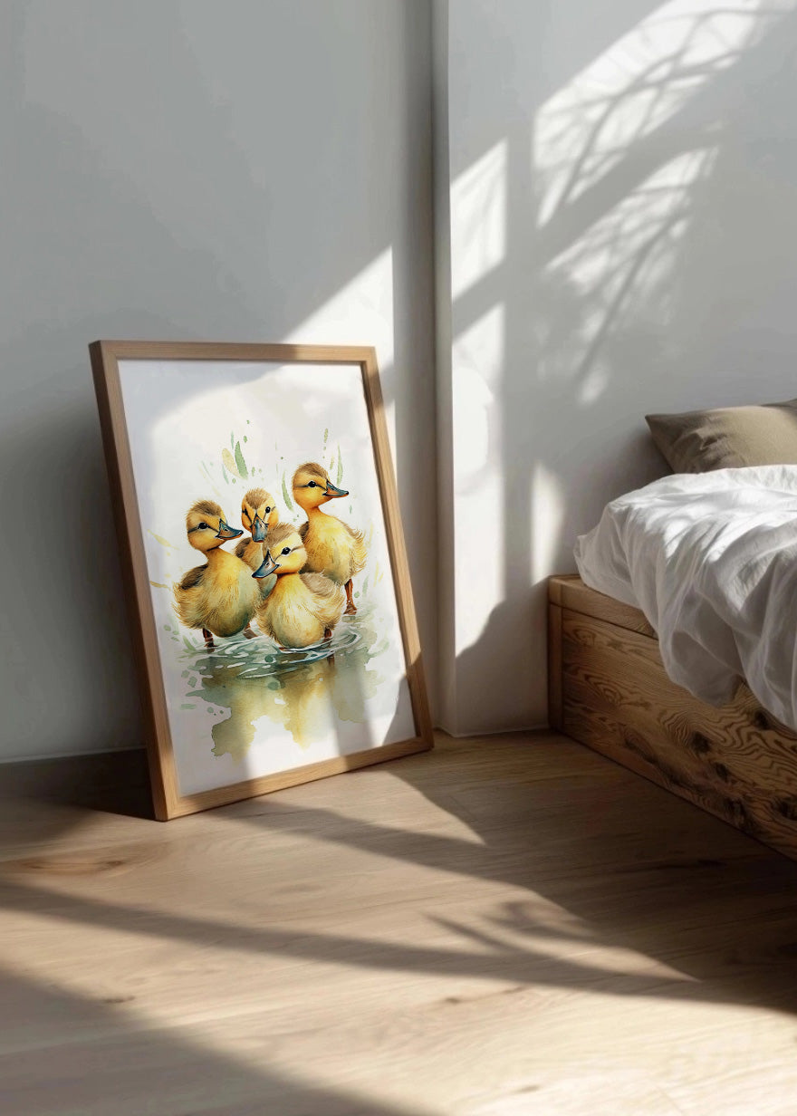 Cuadro ​Familia de patitos