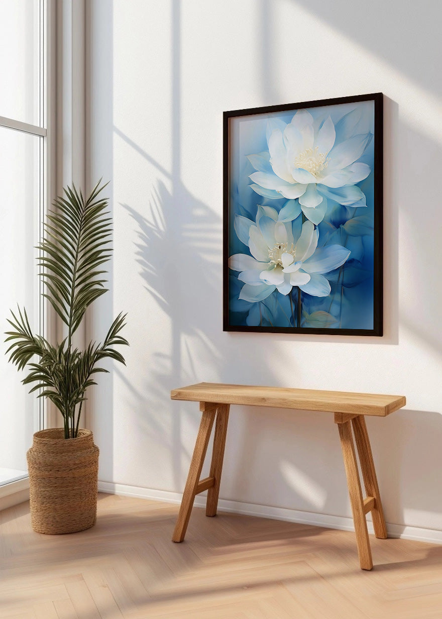 Cuadro ​Blue tiny flowers