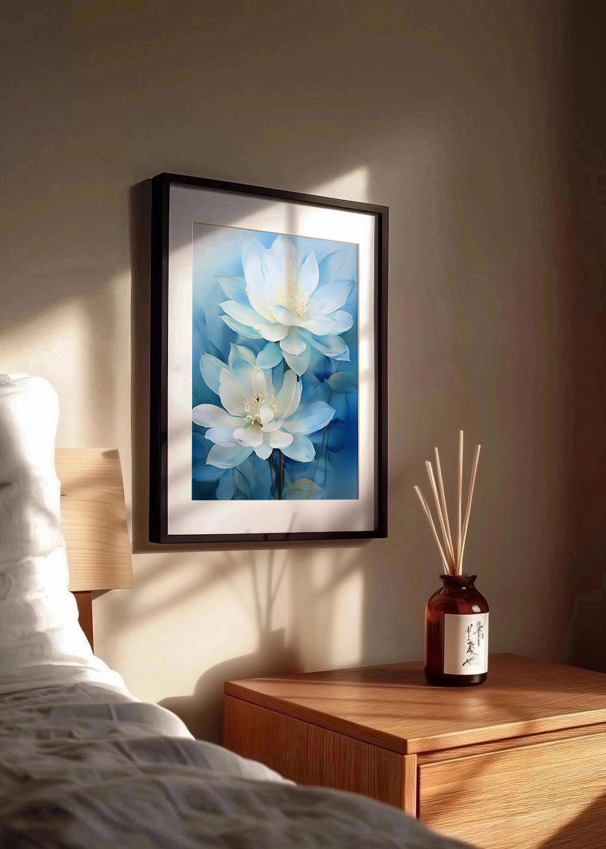 Cuadro ​Blue tiny flowers