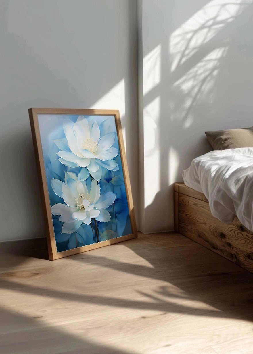 Cuadro ​Blue tiny flowers