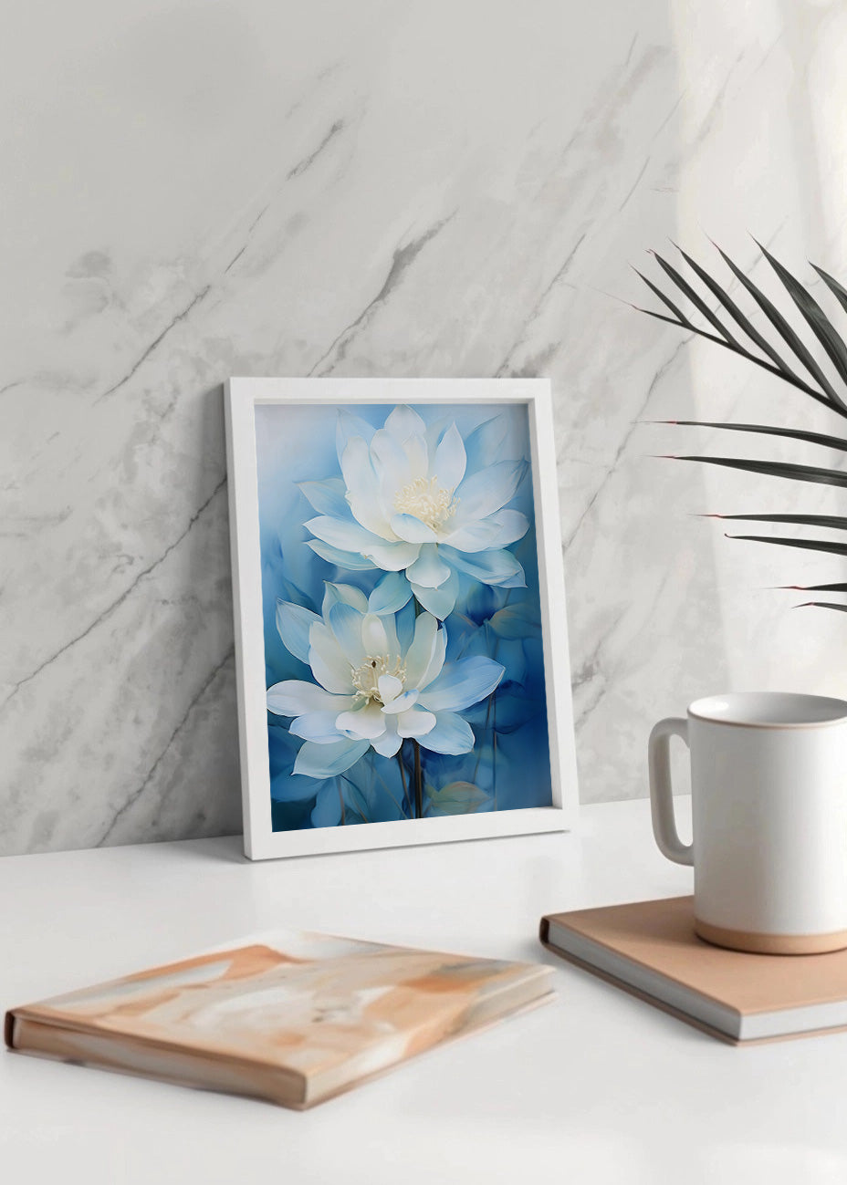 Cuadro ​Blue tiny flowers