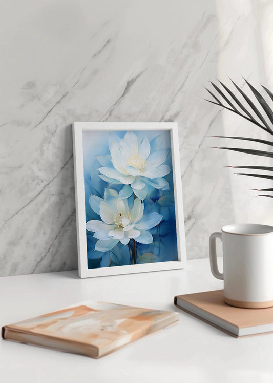 Cuadro ​Blue tiny flowers