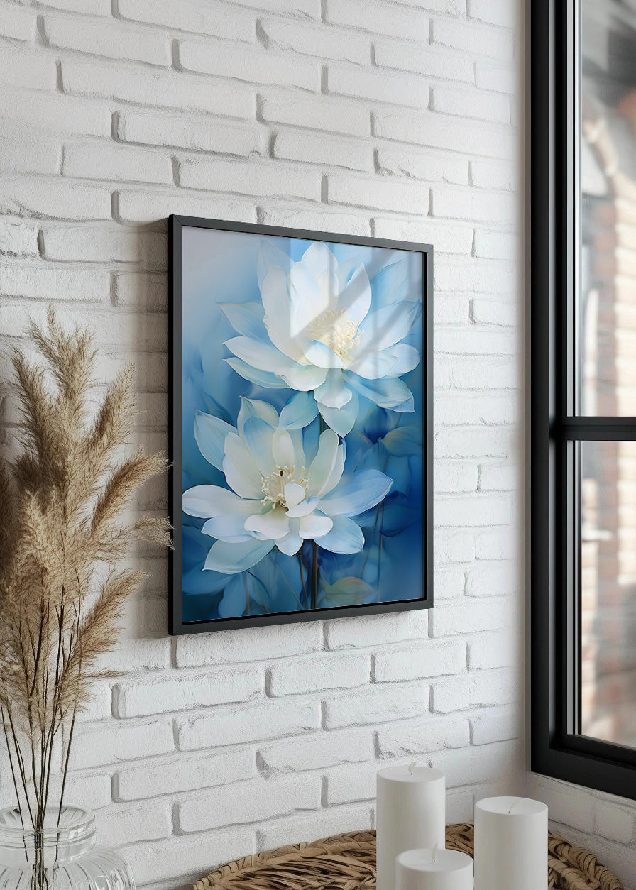 Cuadro ​Blue tiny flowers