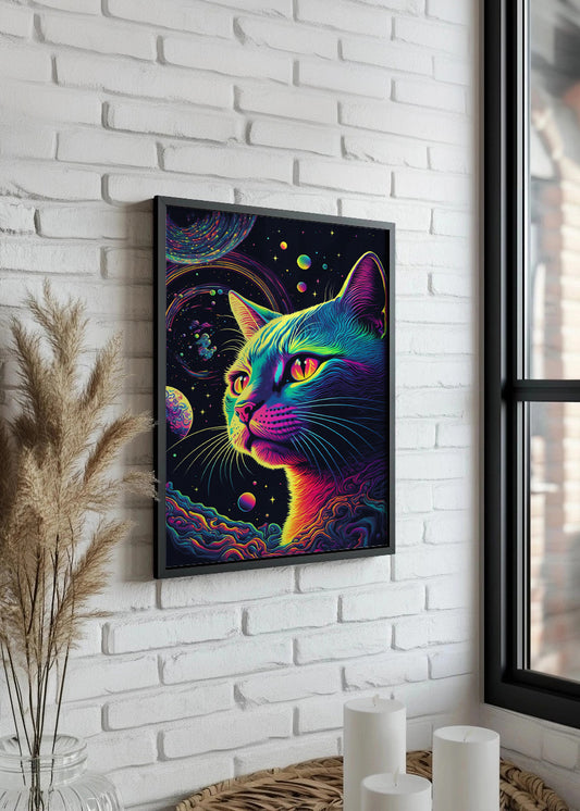 Cuadro ​Gato astral
