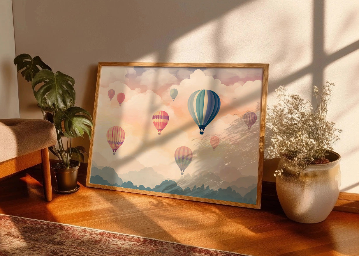 Cuadro ​Globos aerostáticos