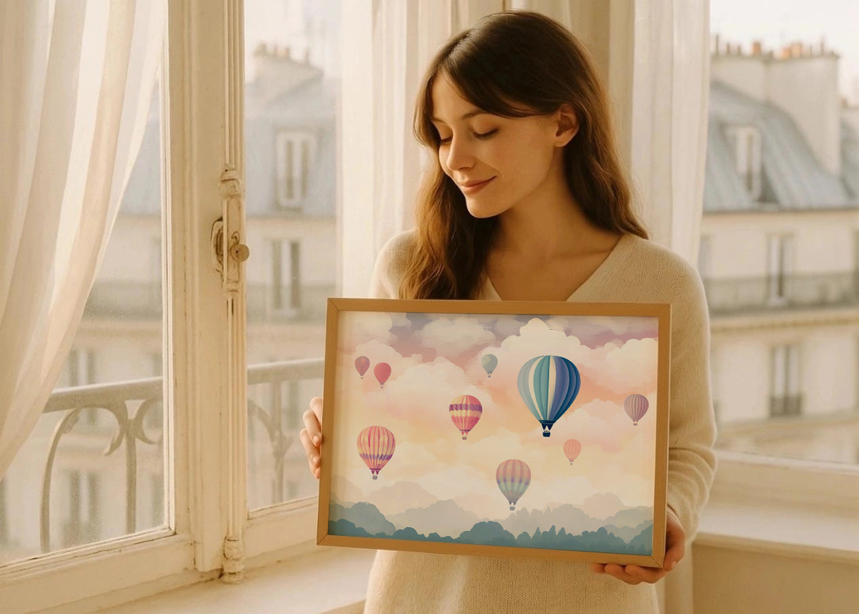 Cuadro ​Globos aerostáticos