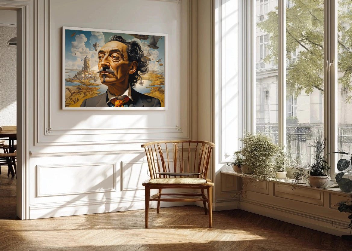 Cuadro ​Homenaje a Dalí