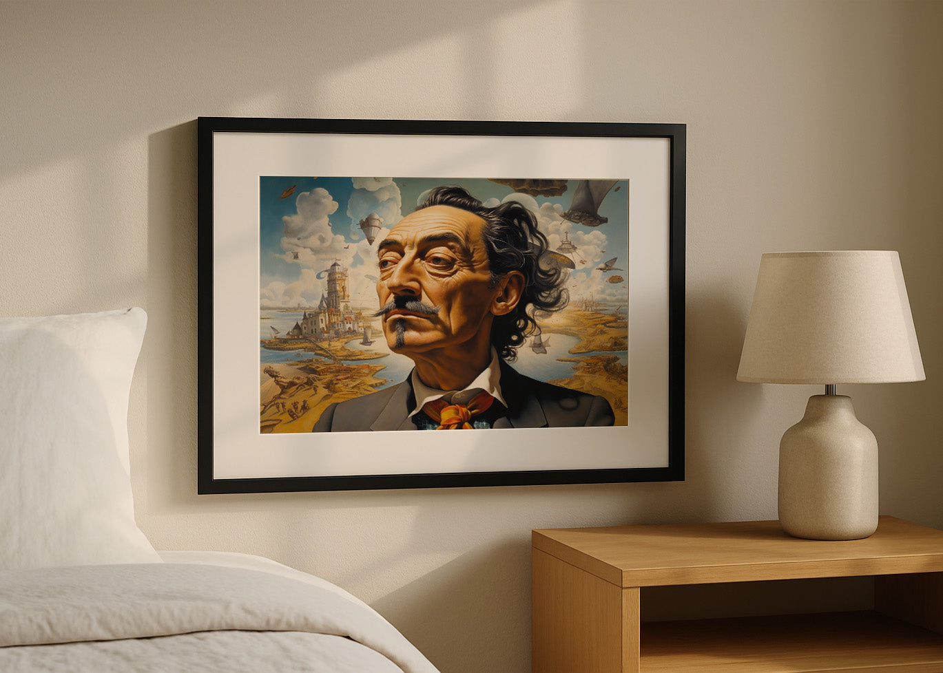 Cuadro ​Homenaje a Dalí