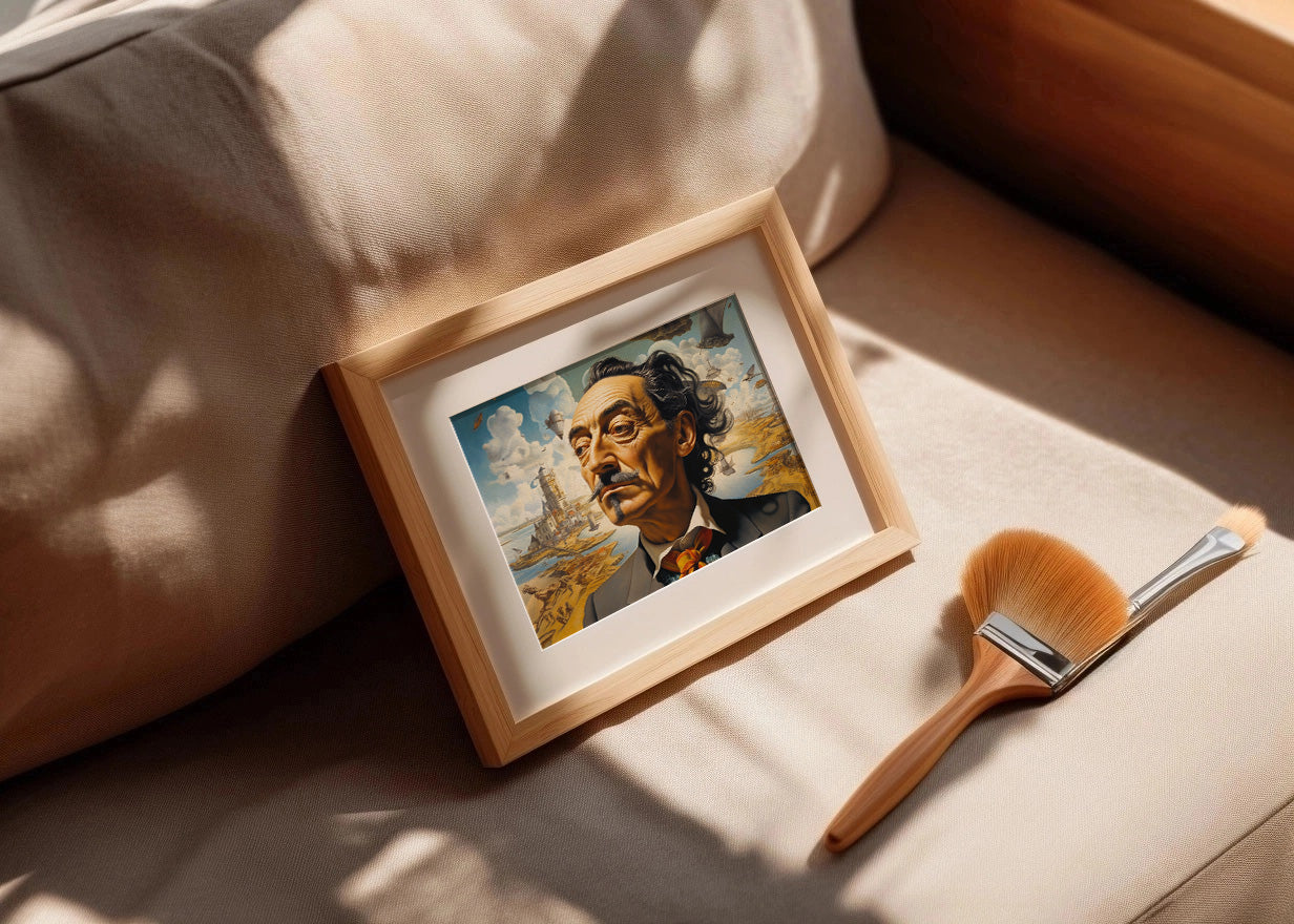 Cuadro ​Homenaje a Dalí