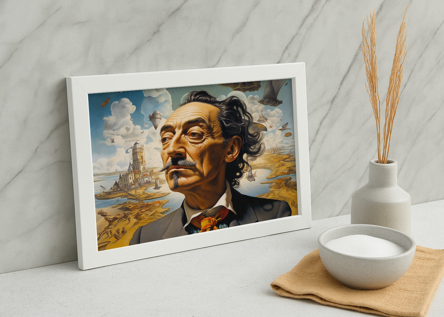 Cuadro ​Homenaje a Dalí