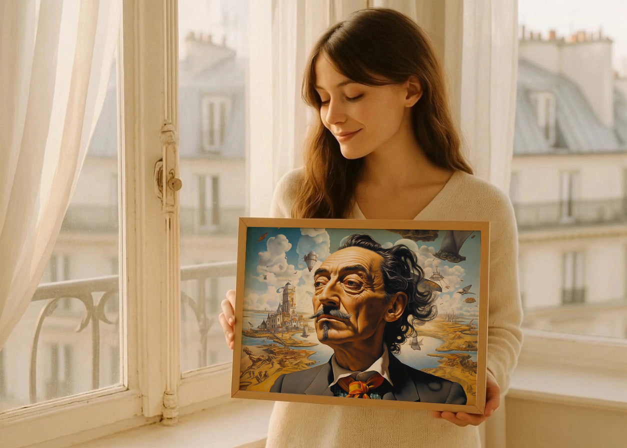 Cuadro ​Homenaje a Dalí