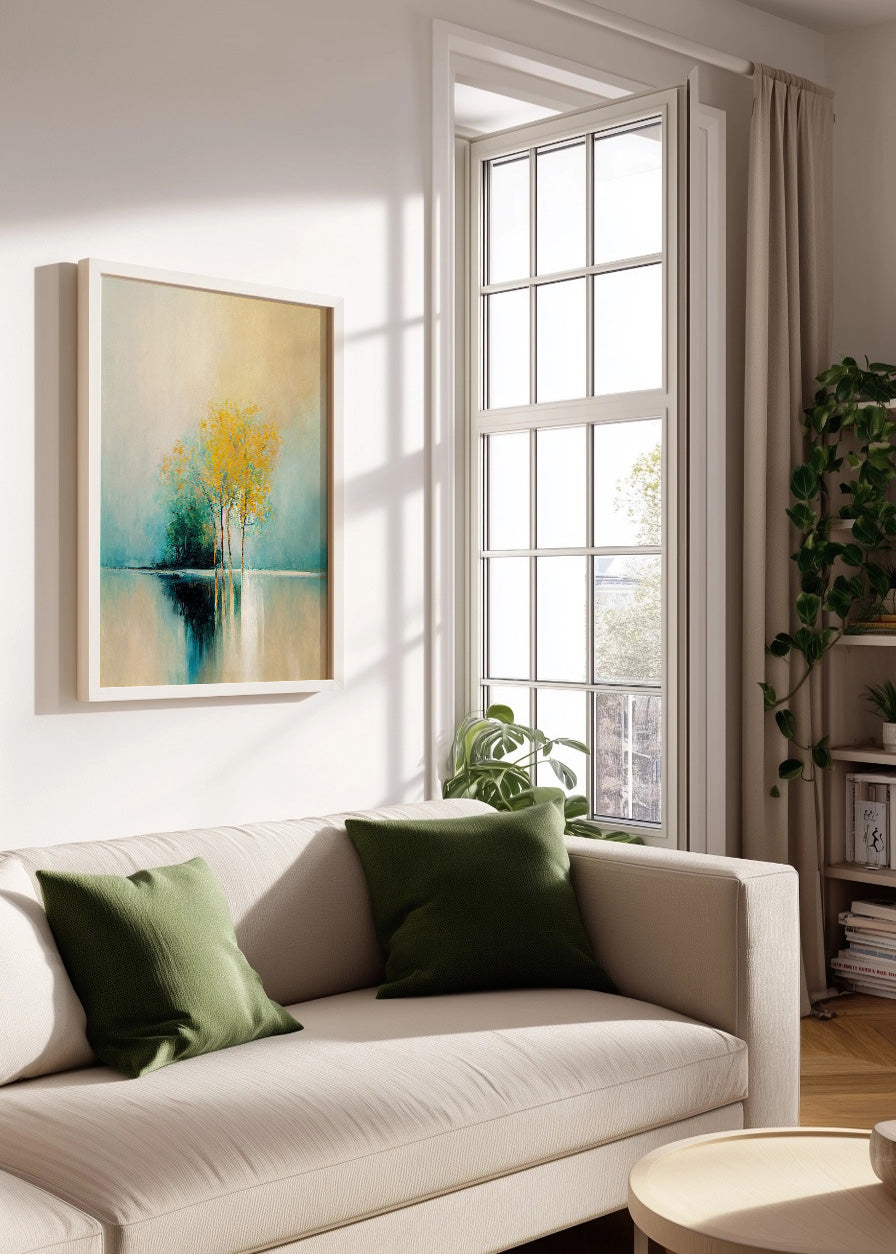 Cuadro ​Árbol de verano (impresionista)