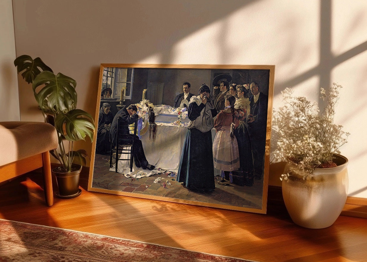 Cuadro Mira que bonita era (Julio Romero de Torres)