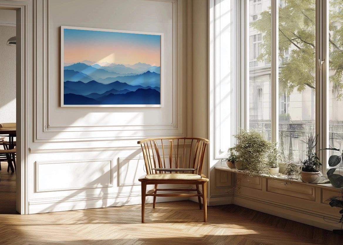 Cuadro ​Atardecer de cordillera