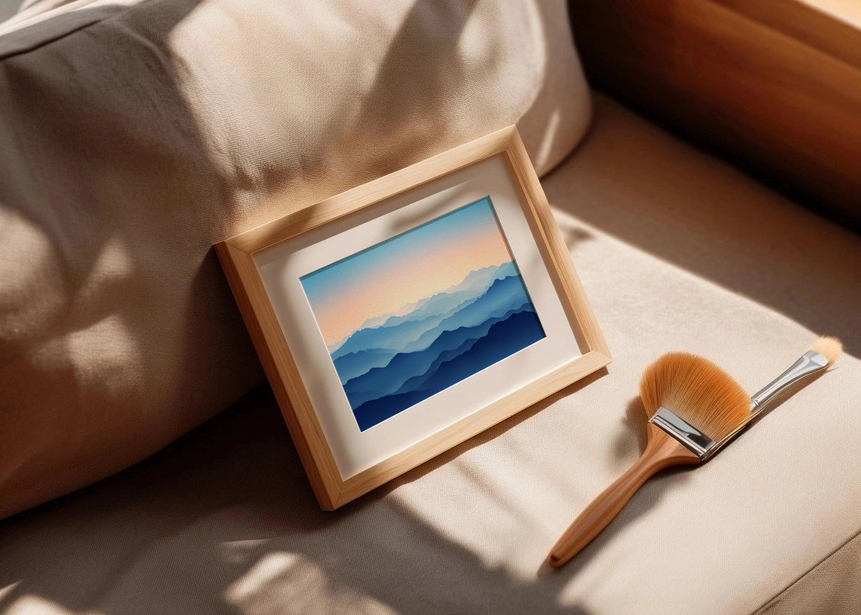 Cuadro ​Atardecer de cordillera
