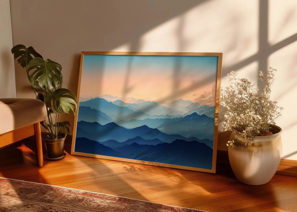 Cuadro ​Atardecer de cordillera