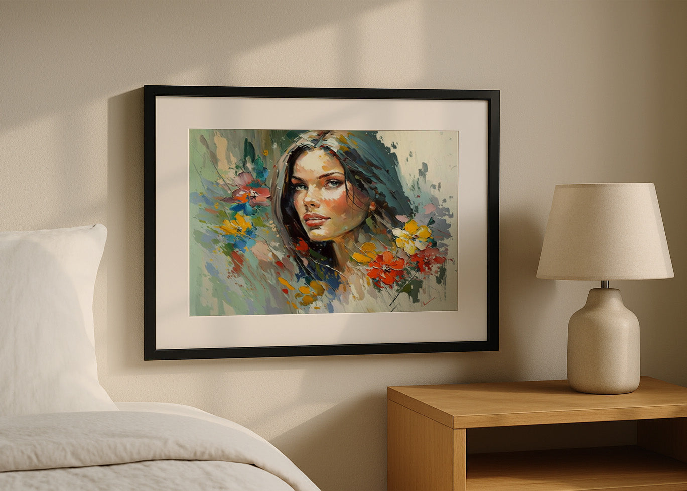 Cuadro ​Retrato de mujer bella