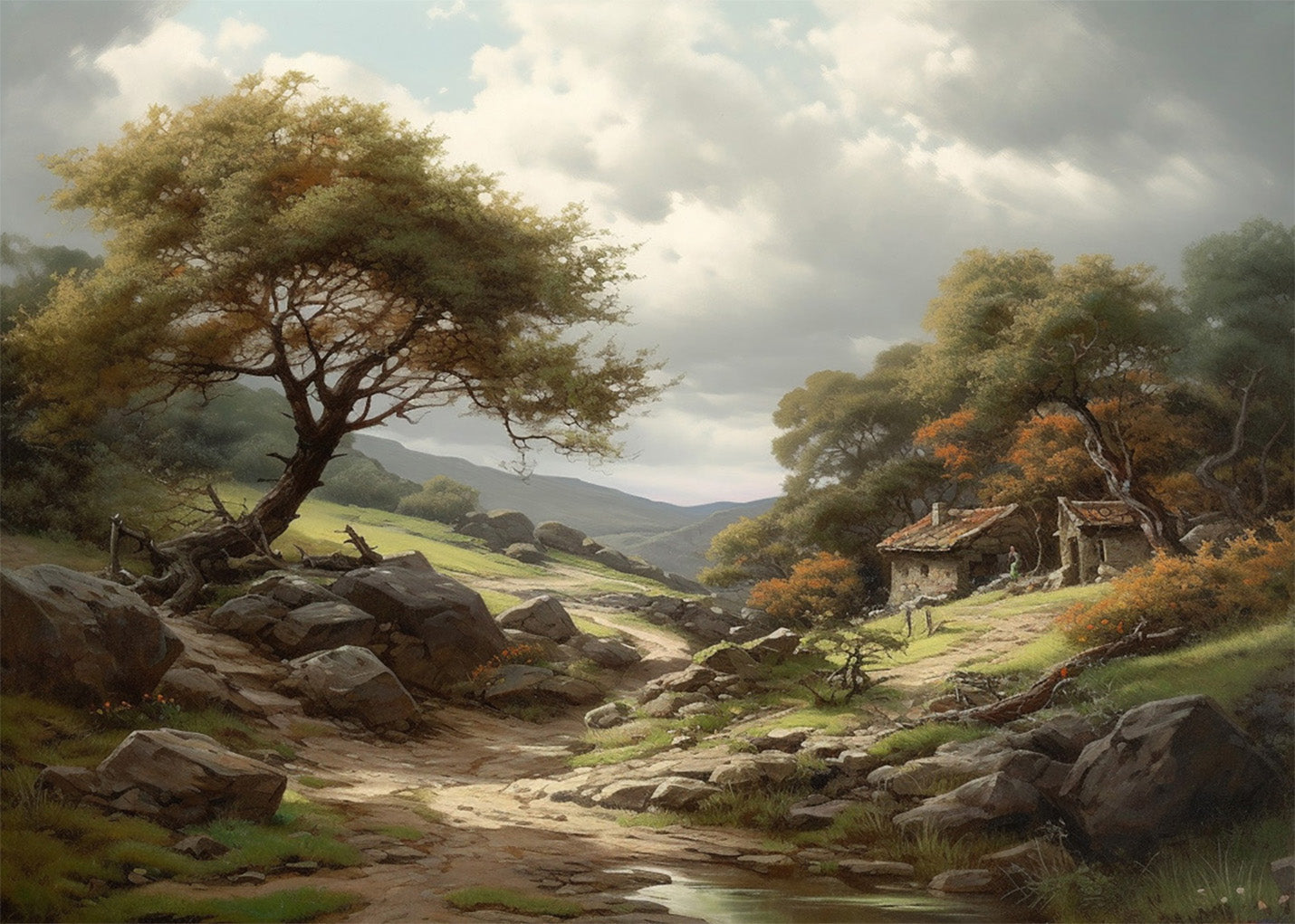 Cuadro ​Naturaleza realista