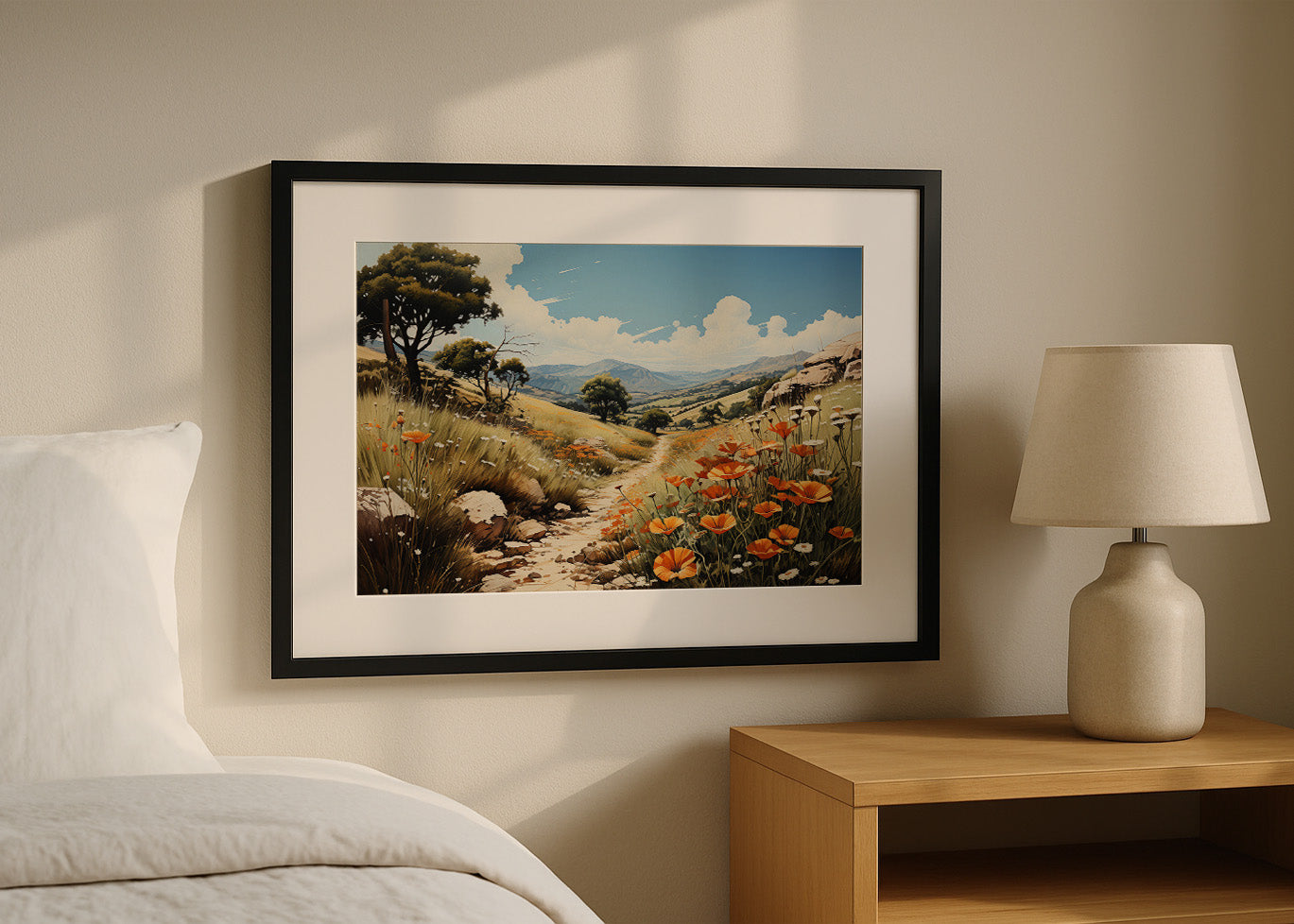 Cuadro ​Paisaje florecido