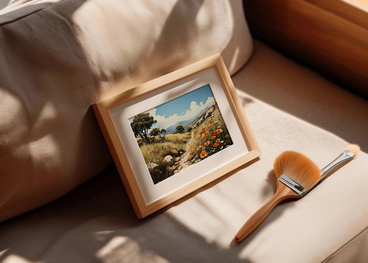 Cuadro ​Paisaje florecido