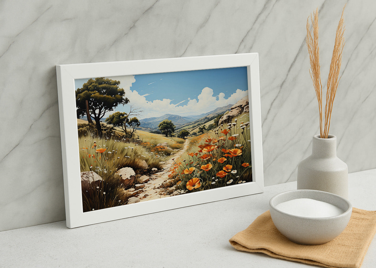 Cuadro ​Paisaje florecido