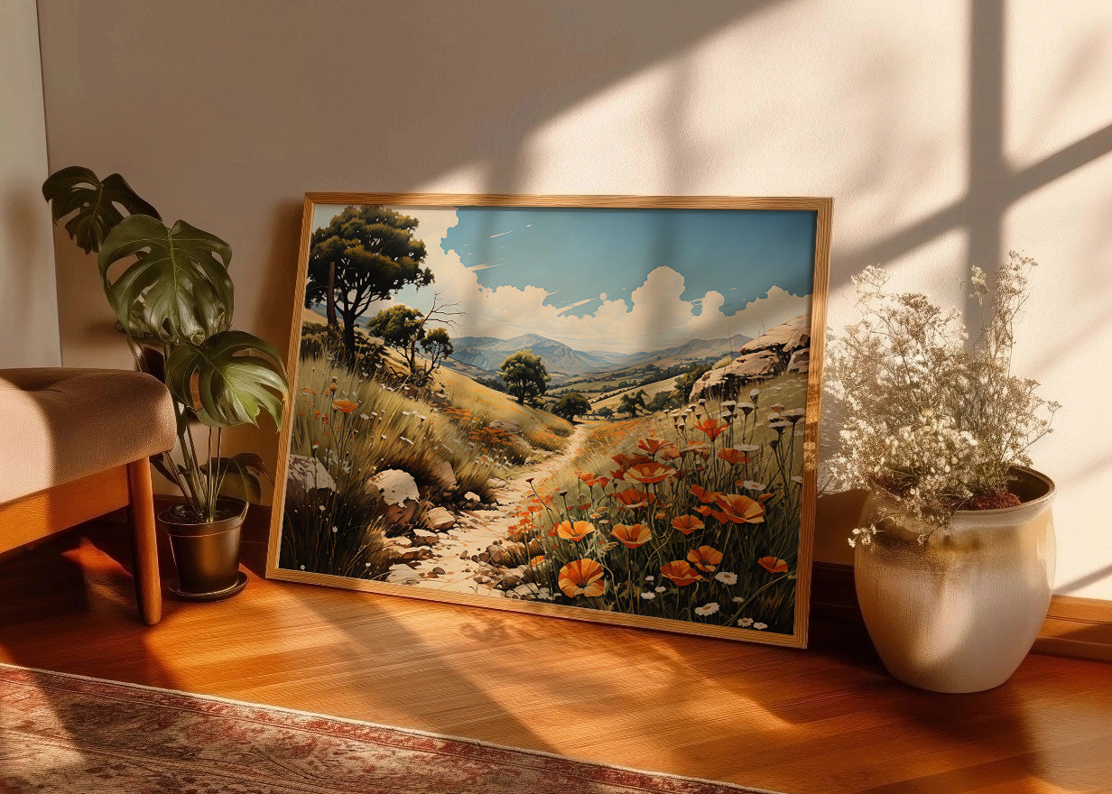Cuadro ​Paisaje florecido
