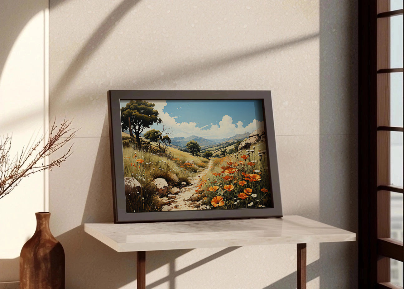 Cuadro ​Paisaje florecido
