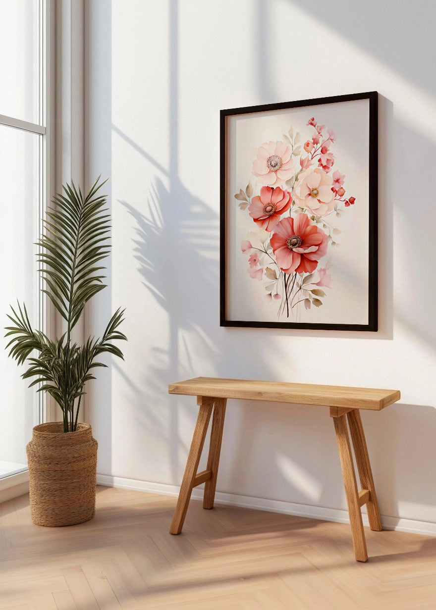 Cuadro ​Pinky flowers