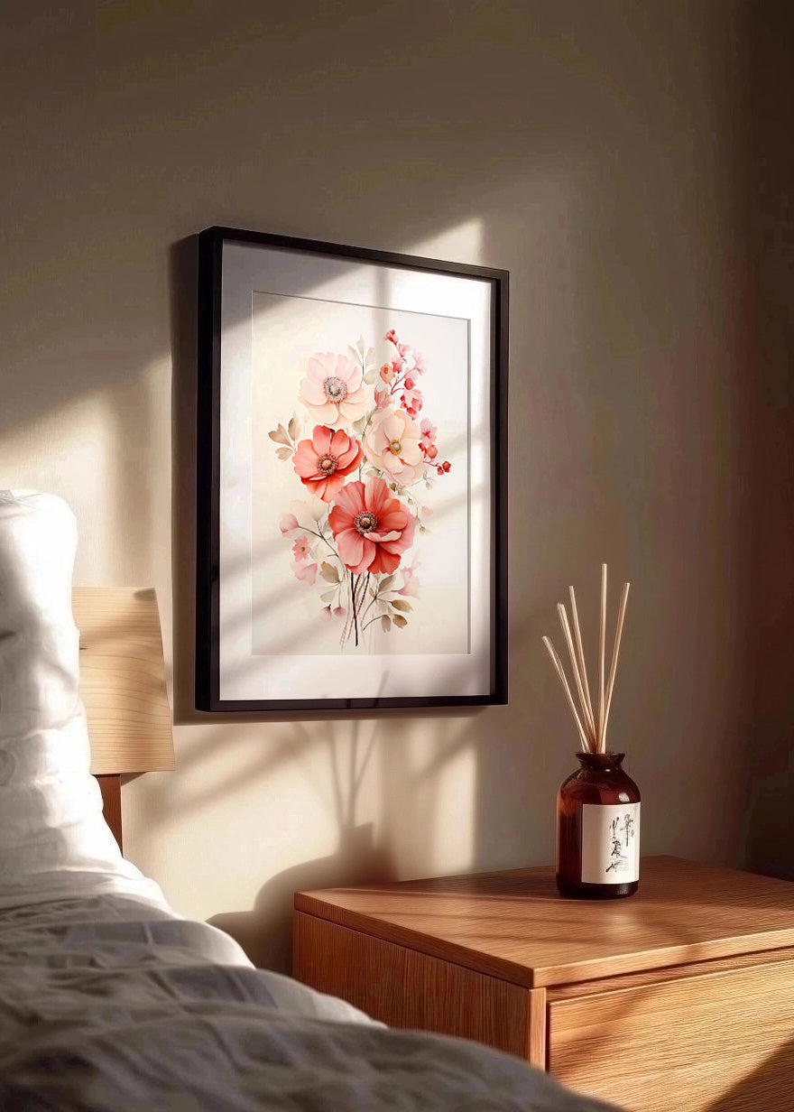 Cuadro ​Pinky flowers