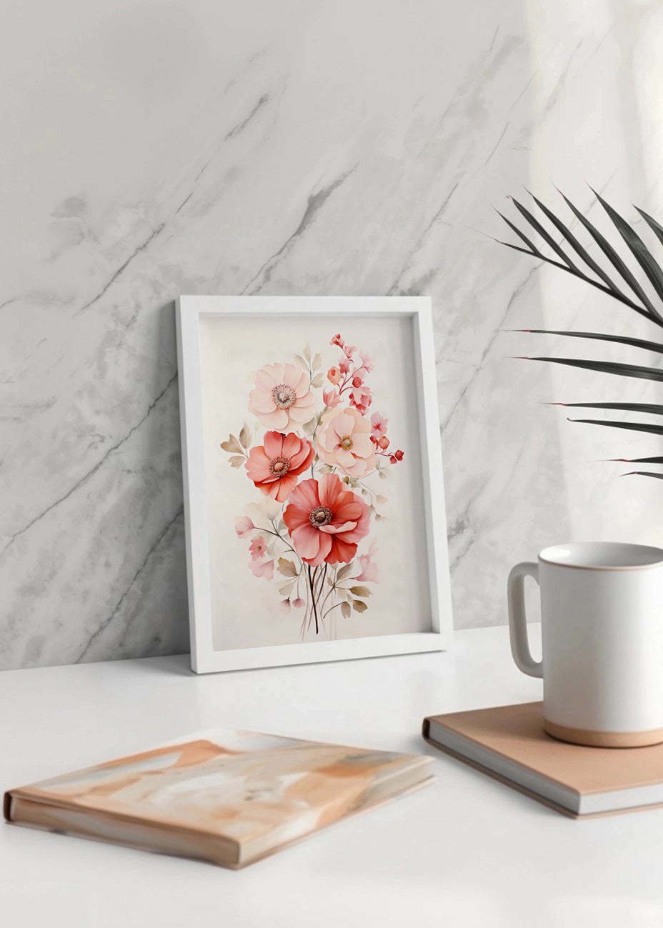 Cuadro ​Pinky flowers