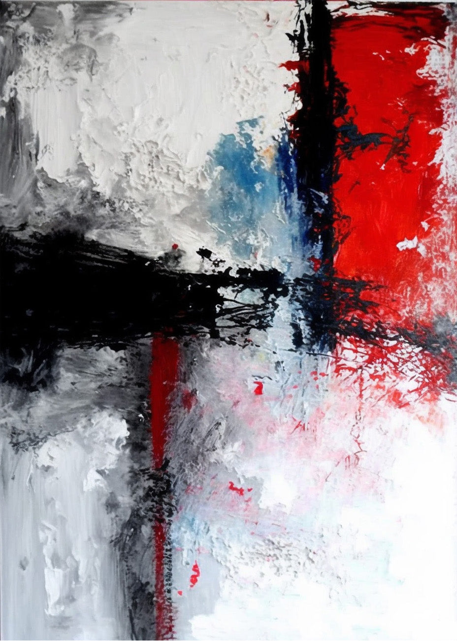 Cuadro ​Pared entre colores
