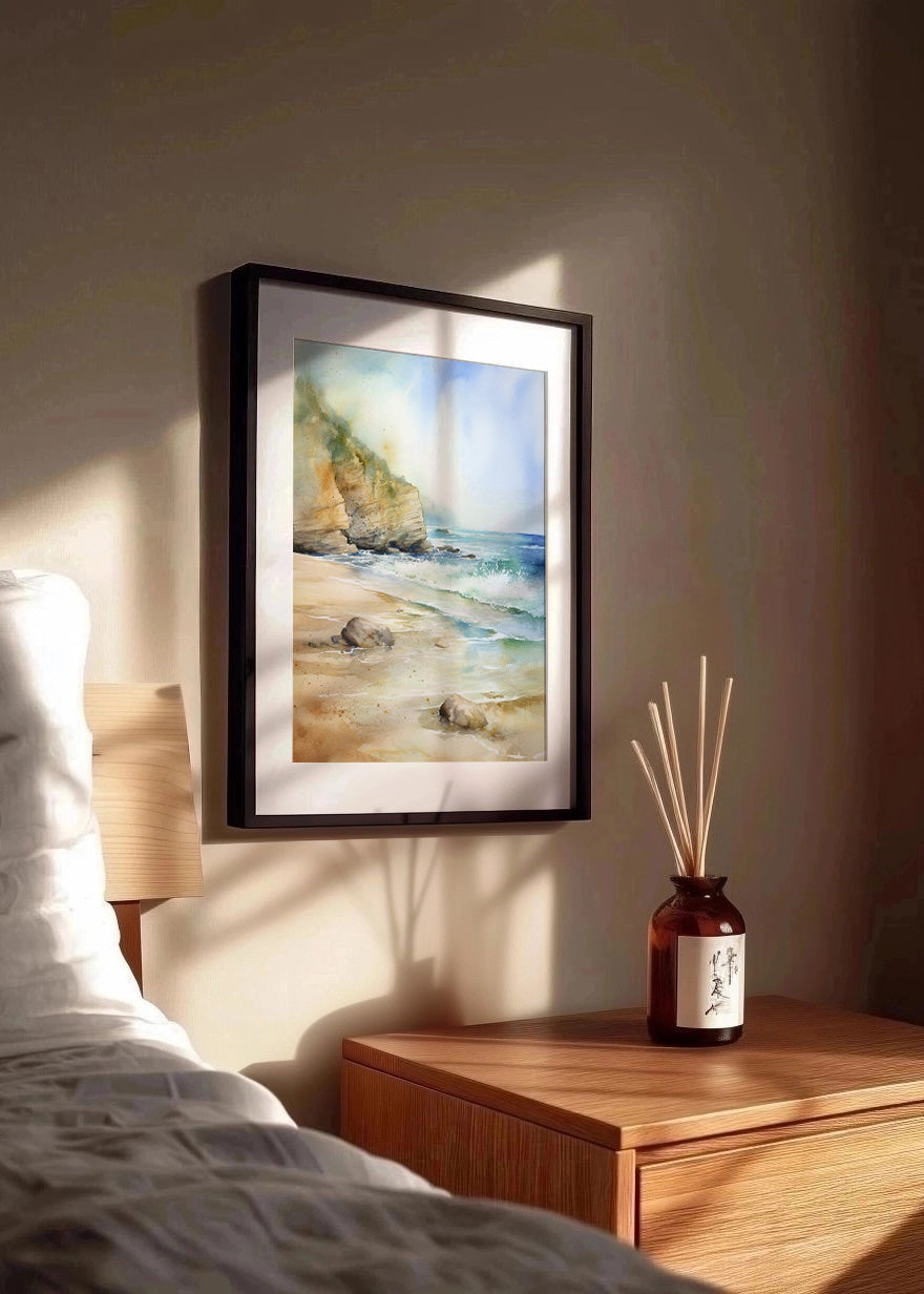 Cuadro ​Pintura de la playa