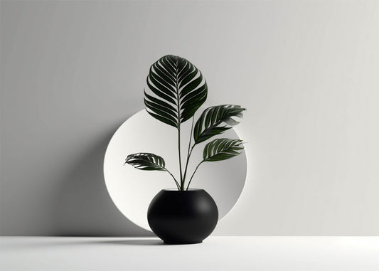 Cuadro ​Plant (B&W)