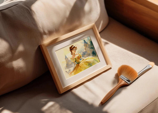 Cuadro ​Princesa por los castillos