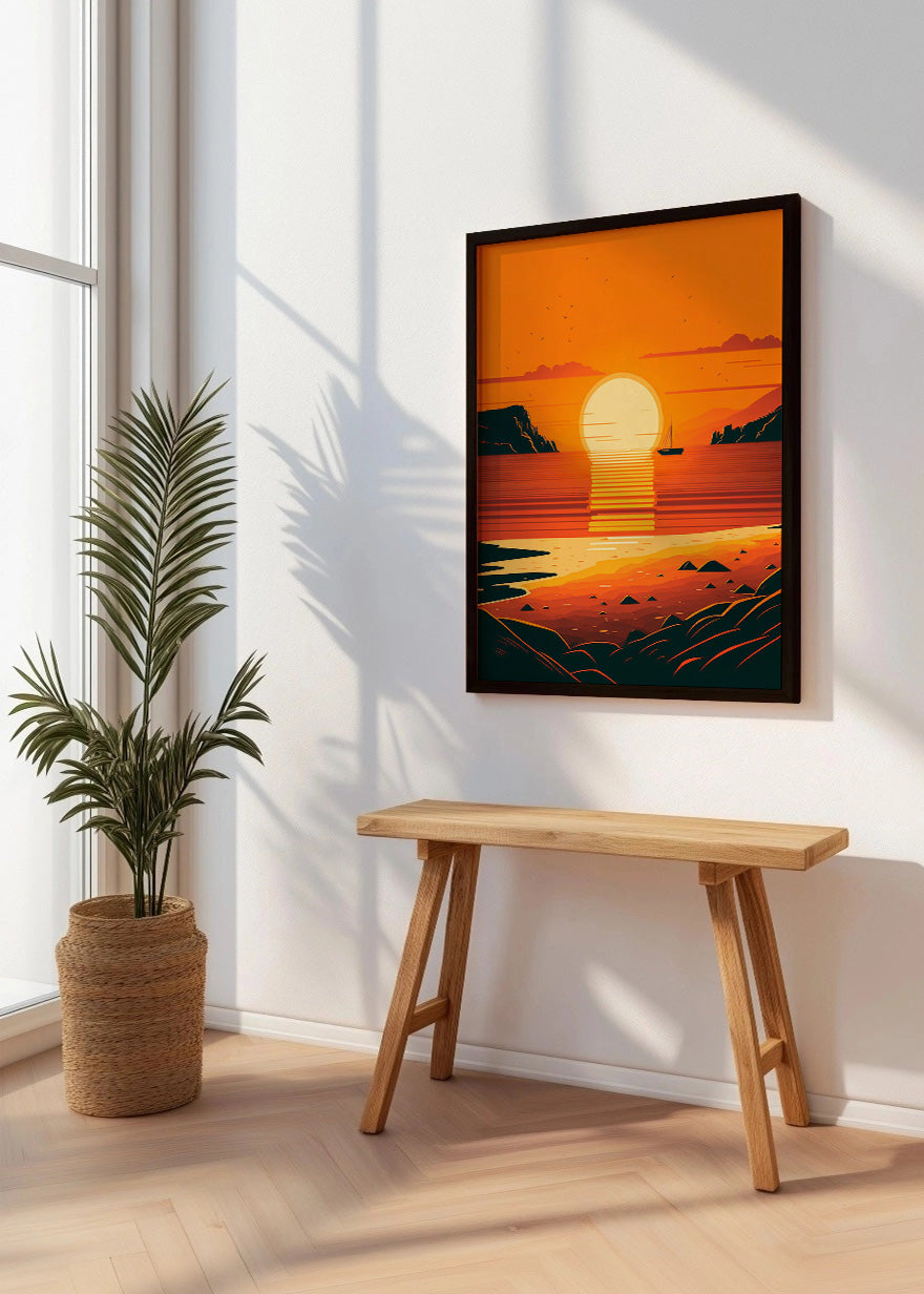 Cuadro ​Ocean sunset