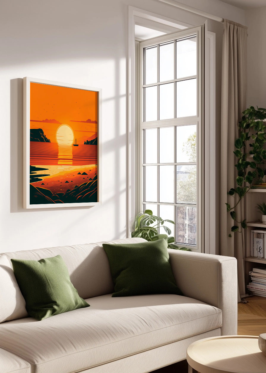 Cuadro ​Ocean sunset