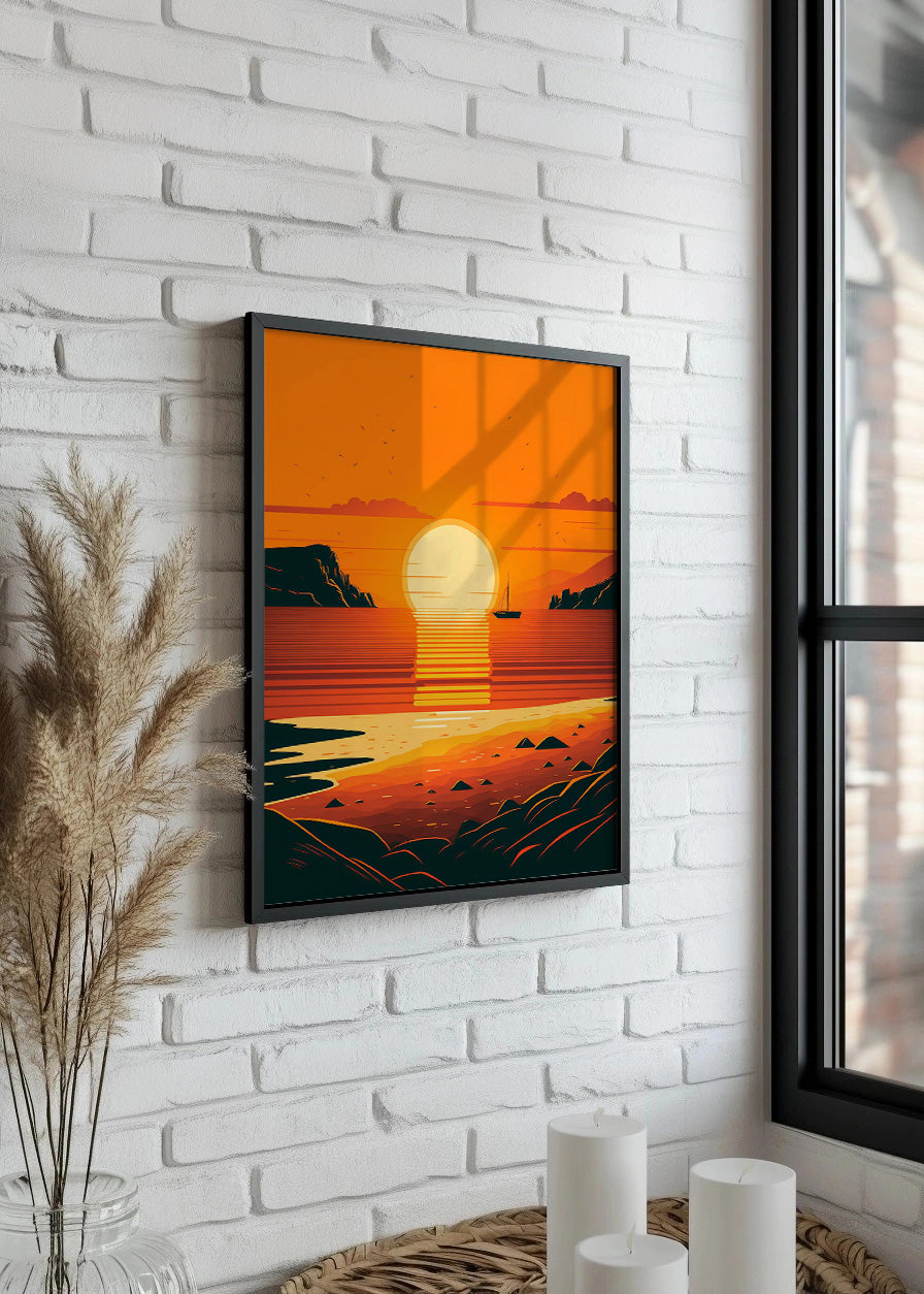 Cuadro ​Ocean sunset