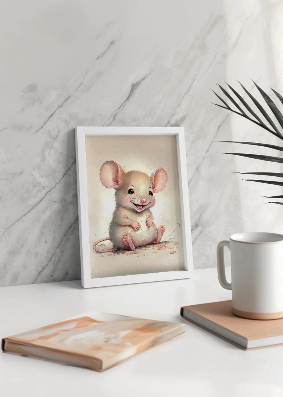 Cuadro ​Ratita sonriente