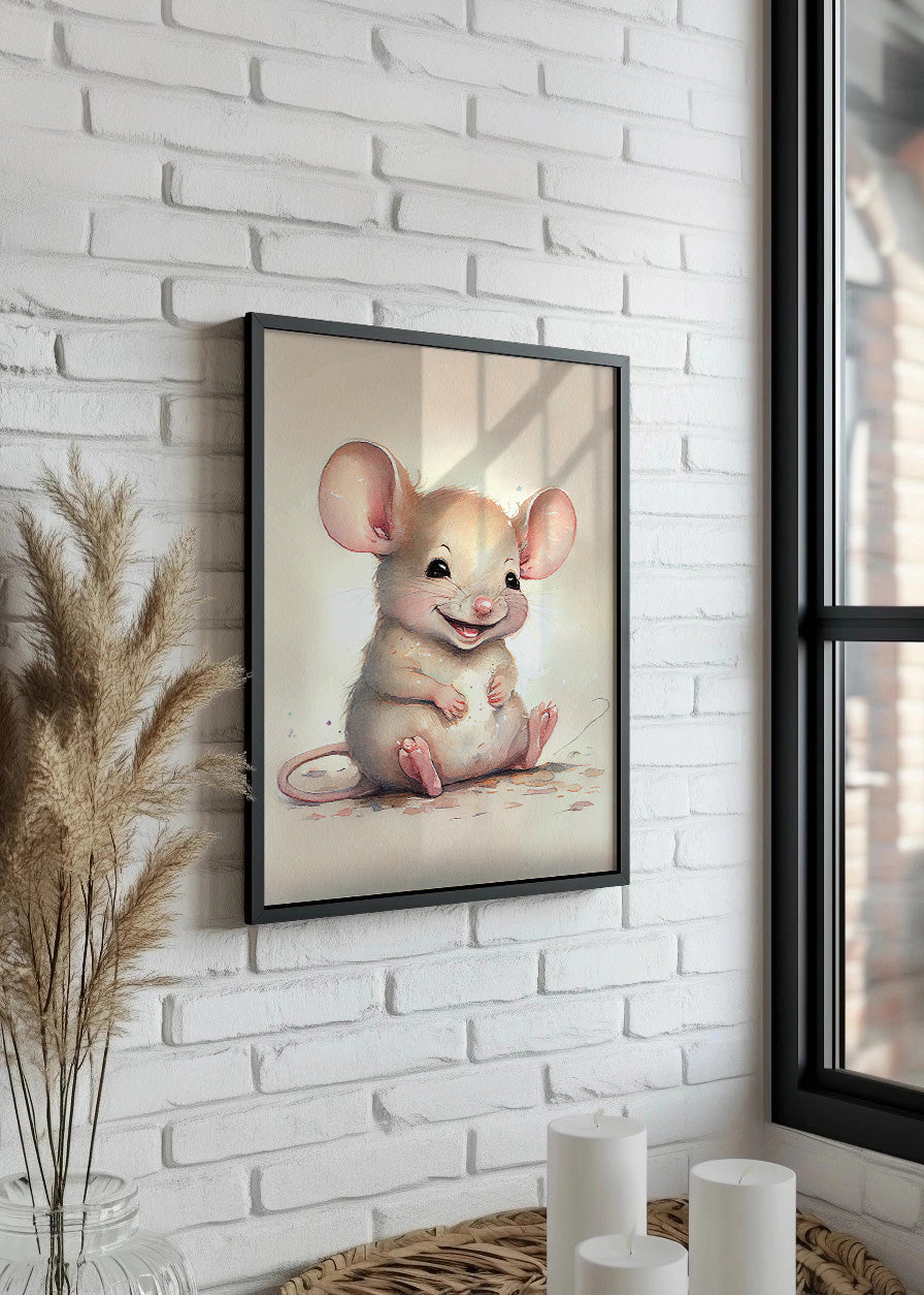 Cuadro ​Ratita sonriente