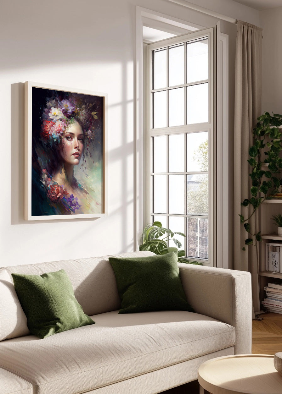 Cuadro ​La dama de las flores