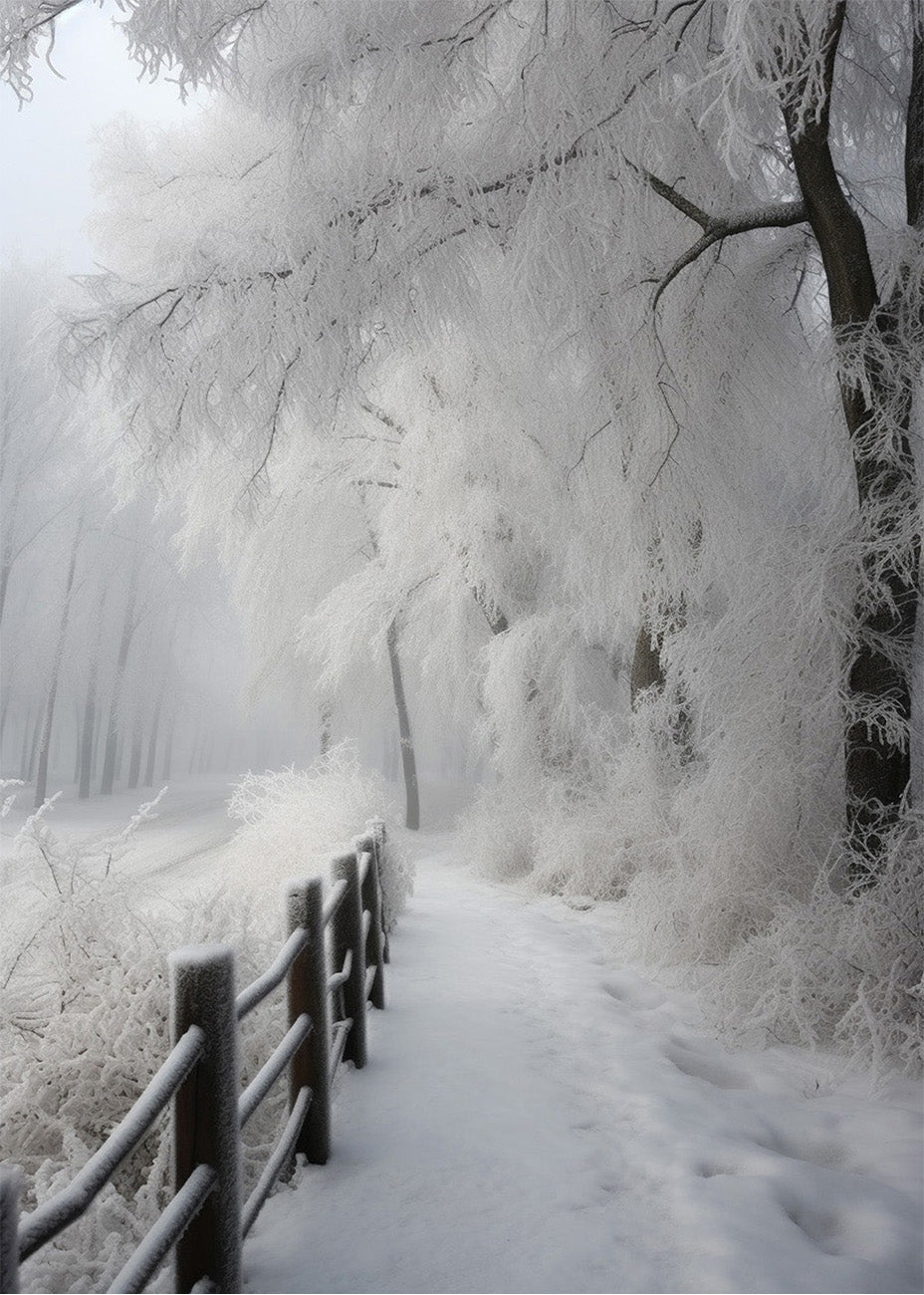 Cuadro ​Senda nevada