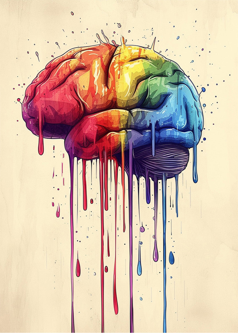 Cuadro ​Mi cerebro artista