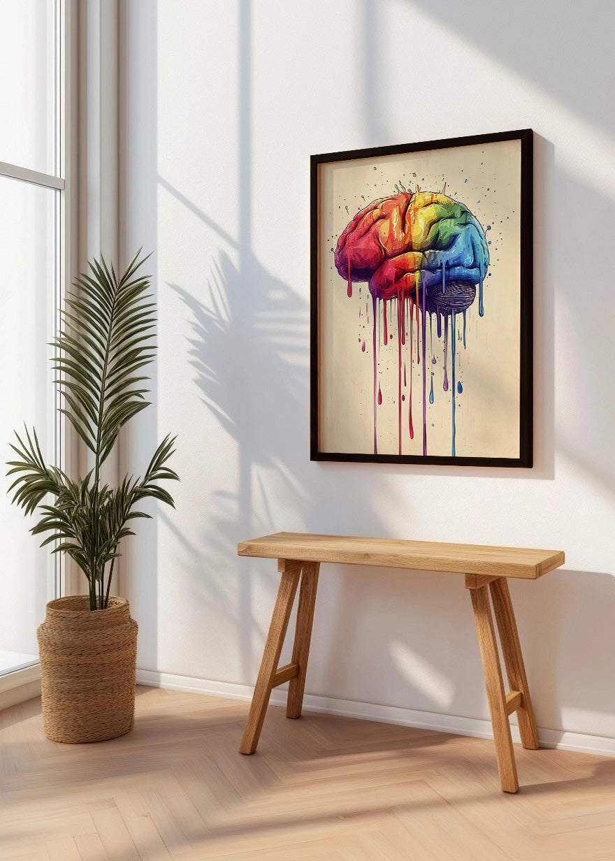 Cuadro ​Mi cerebro artista