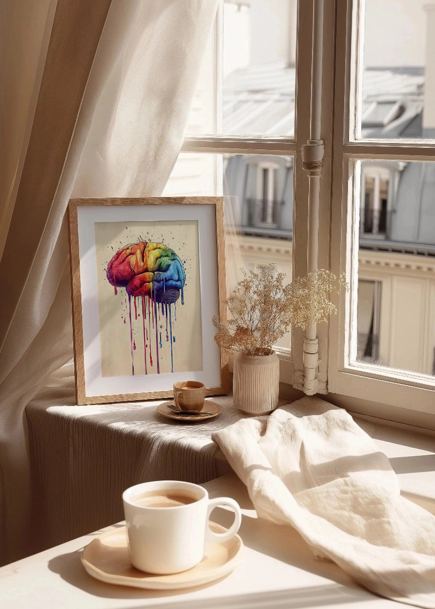 Cuadro ​Mi cerebro artista